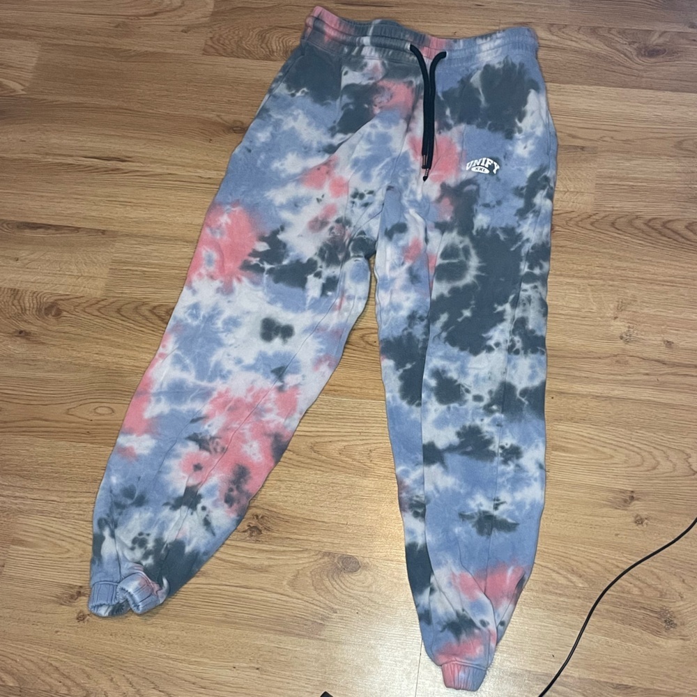 Forever 21 Multicolor Tie-Dye Sweatpants Womens size small joggers comfy